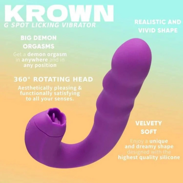 Krown - Licking Vibrator LacyNighty