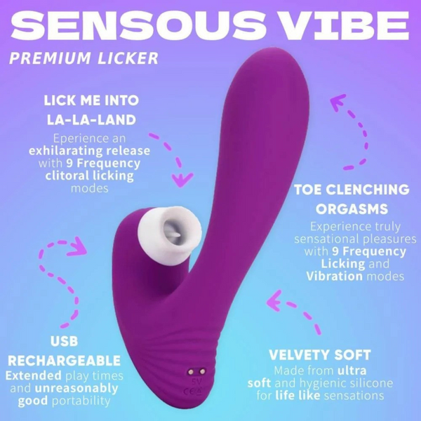 The Sensous Vibe Premium Licker LacyNighty