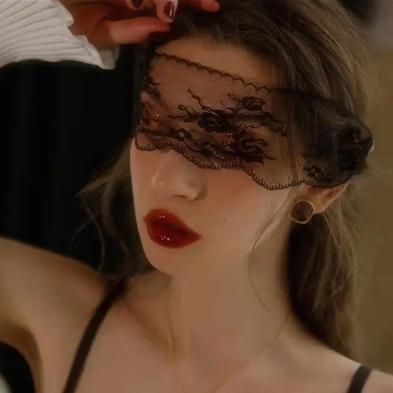 LacyMate™ Seductive Lace Eye Mask Lavah Intimates