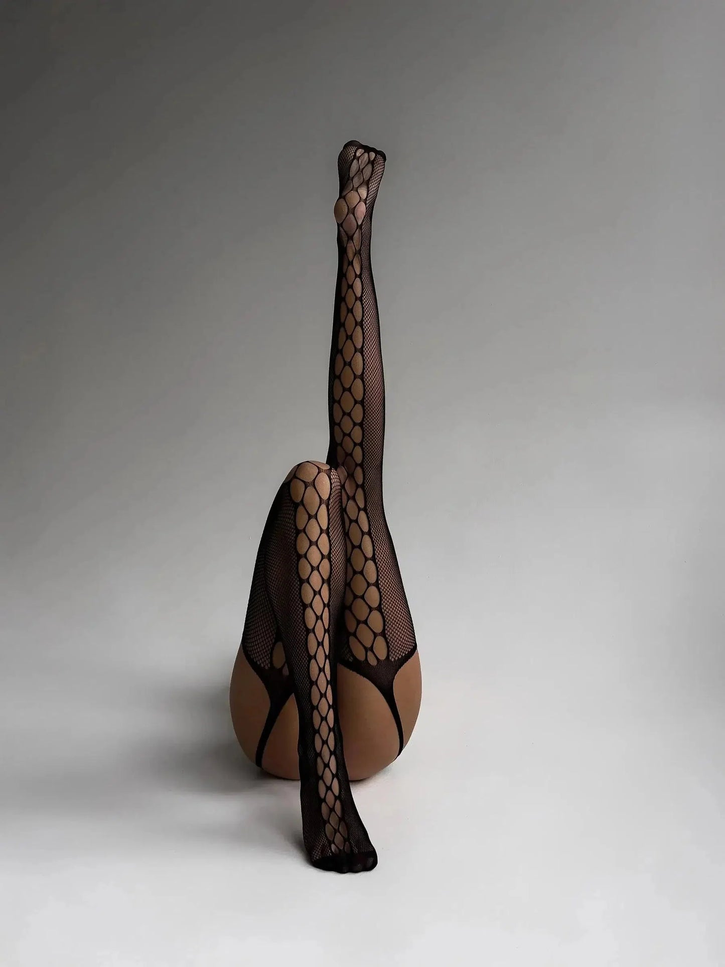 Ariel Black Fishnet Stockings Miss Exotic