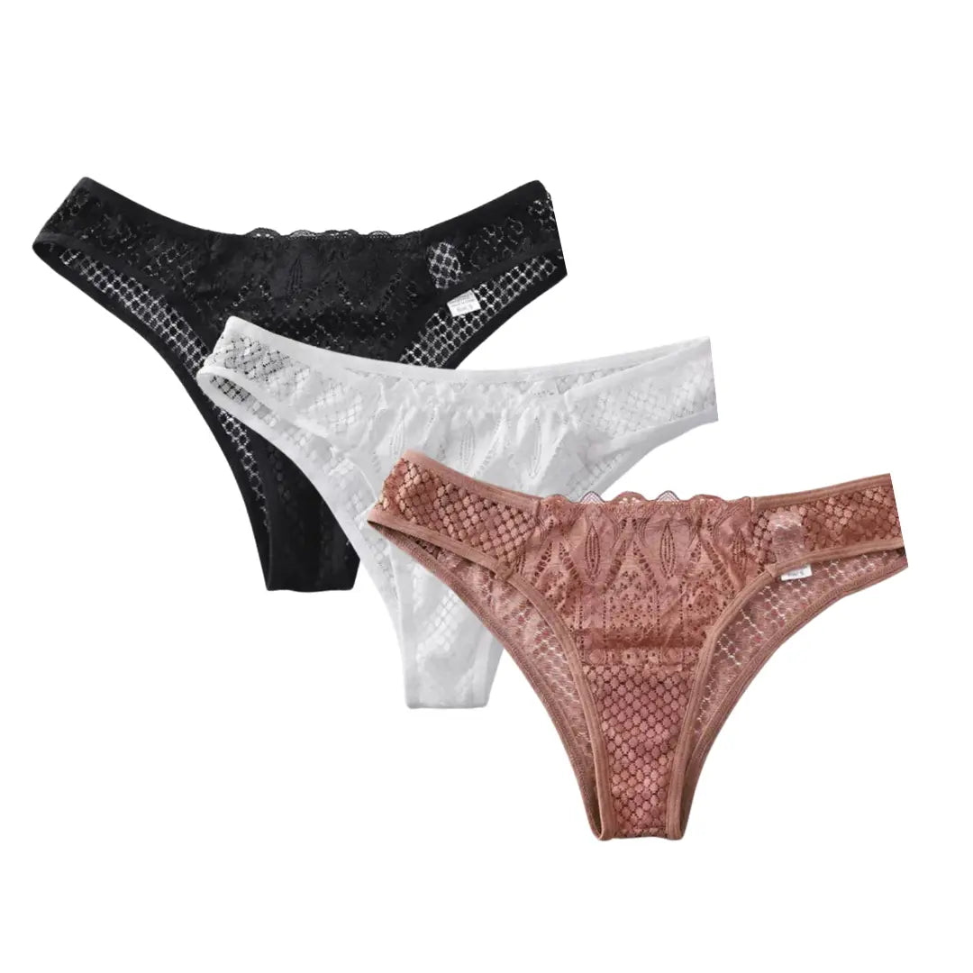 LacyMate™ Velvet Touch Thong Lacy Mate