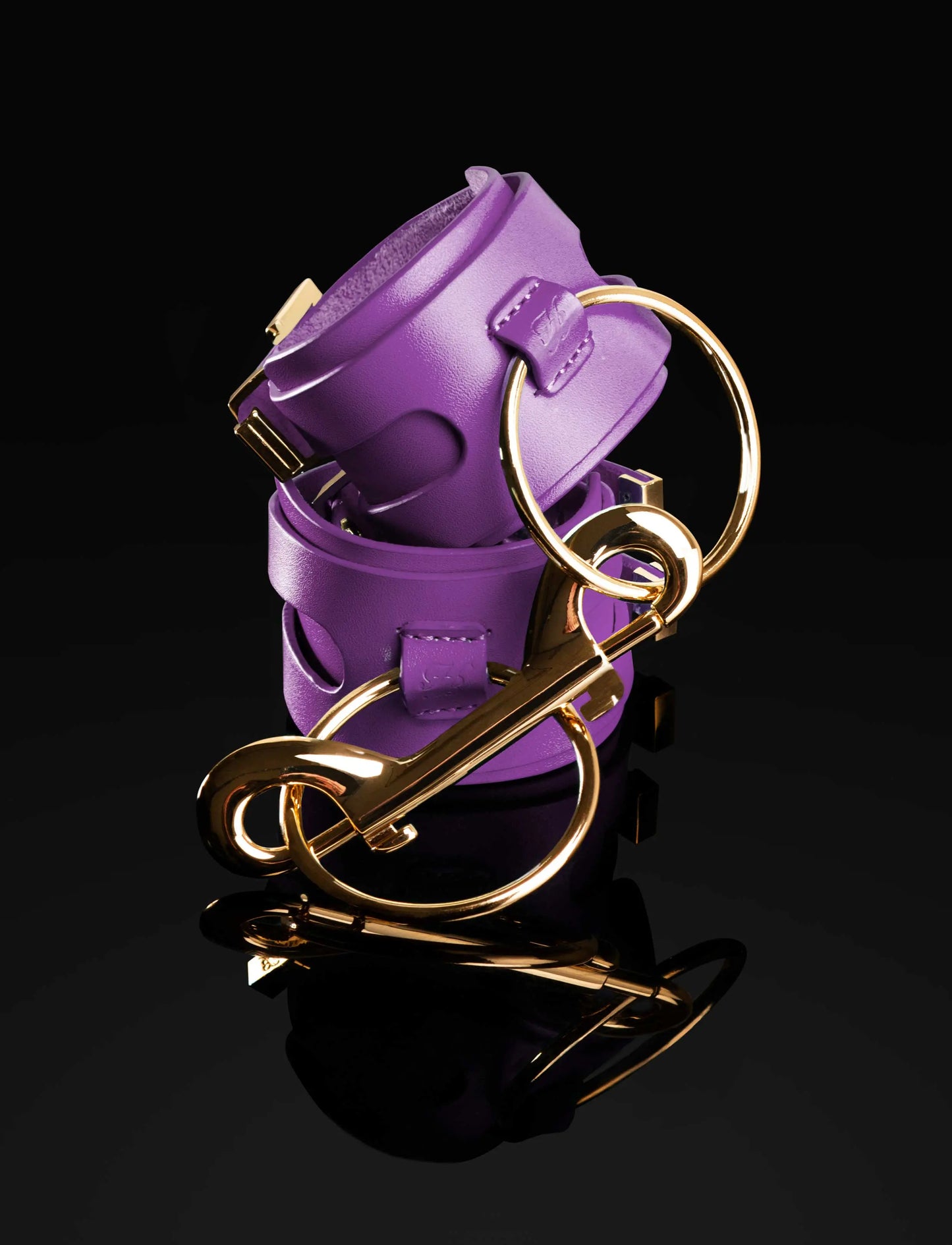 LacyMate™ Amethyst Bondage Cuff Set Honey Birdette
