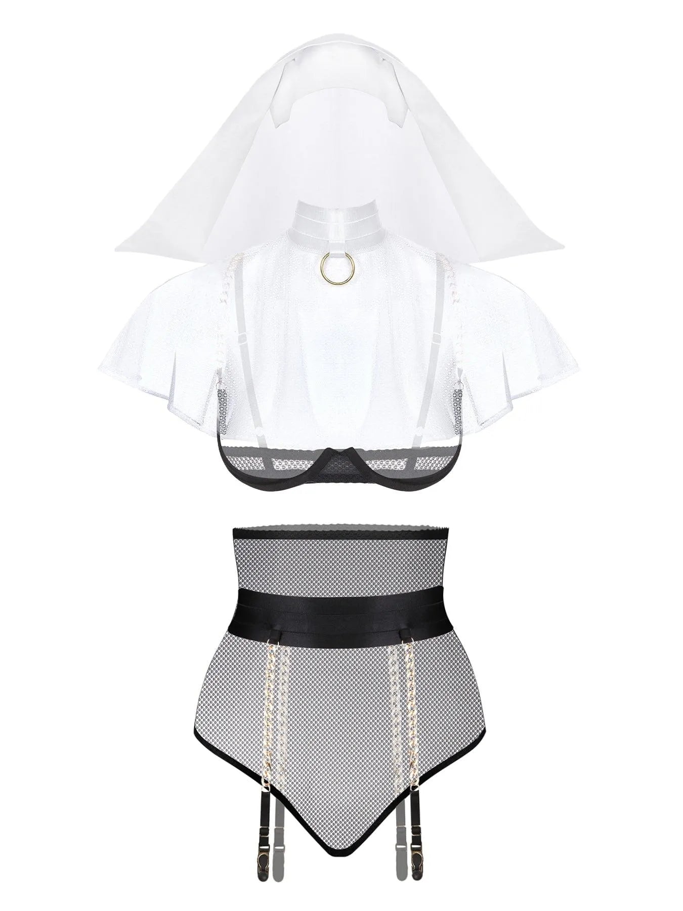 Role-playing Lingerie Set "Nun" hg30