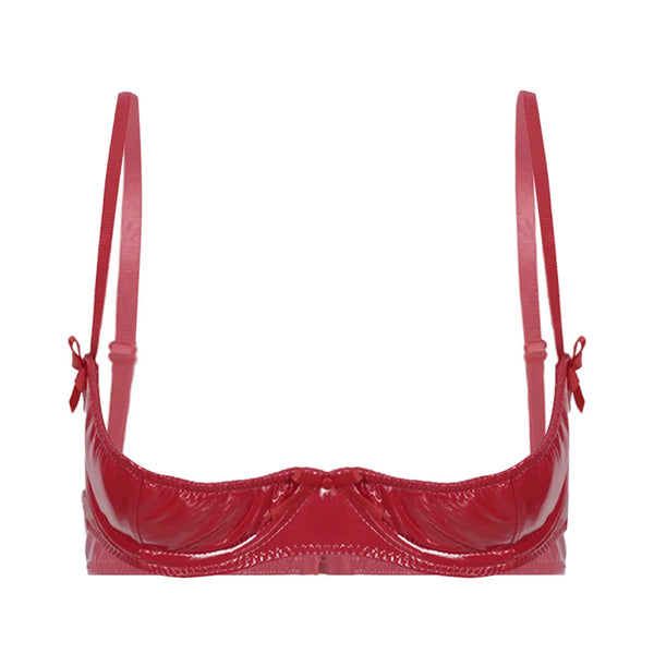 LacyMate™ Frequency Wetlook Bra Lavah Intimates