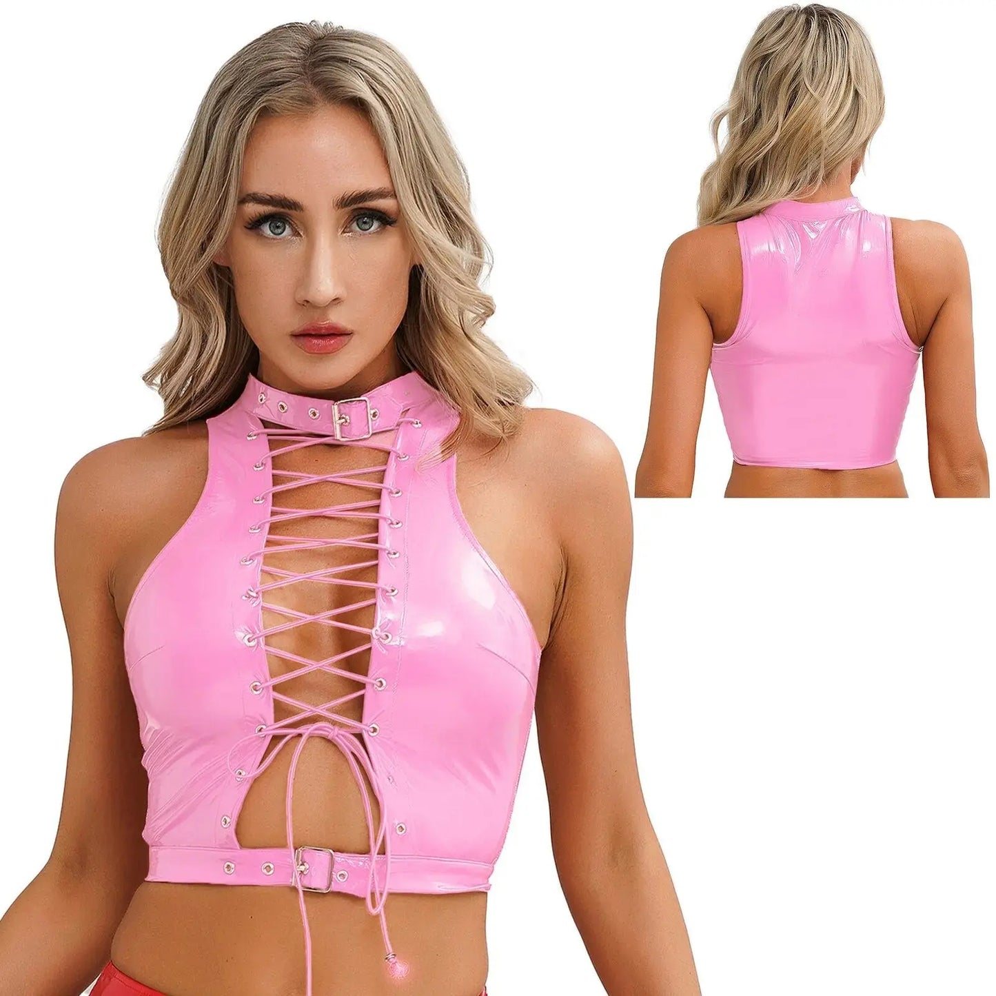 Lena Leather Top Lavah Intimates