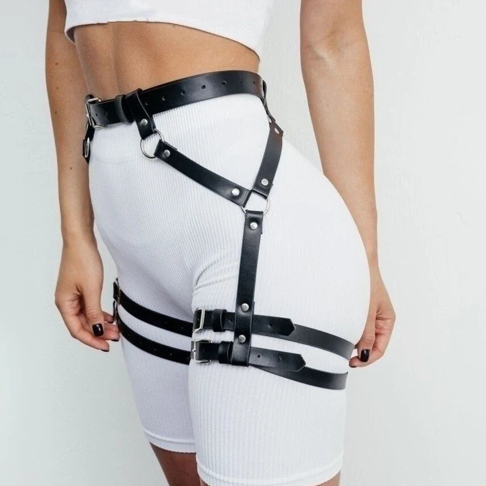 Punk Waist Harness Belt Lacy