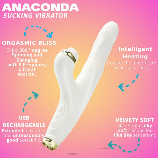 Anaconda - Spinning Vibrator LacyNighty