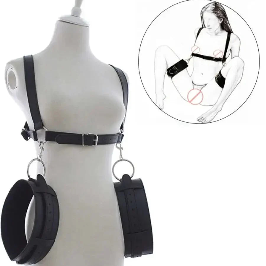 Lacymate Thighs and Handcuffs Bondage Set Hemiras