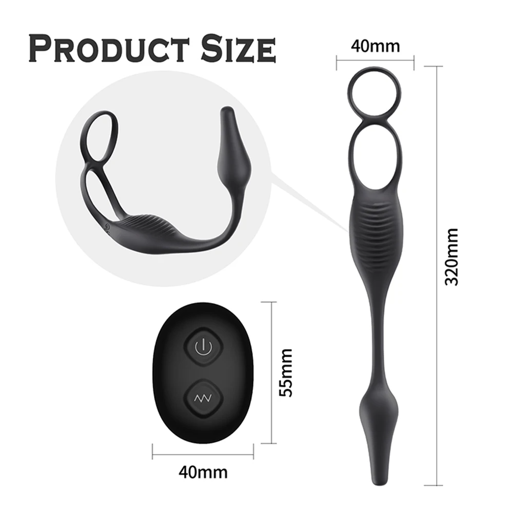 š„ 2025 Limited 70% OFF š„ Prostate Stimulator Butt Plug with Ring LACYMATEĀ®