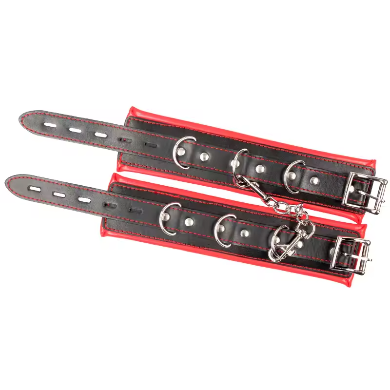 Fetish Collar with Metal Chain – Slave & Traction Play Gear LACYMATE®