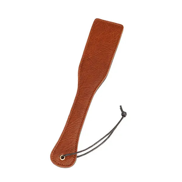 LacyMate™ Brown Leather Paddle Lavah Intimates