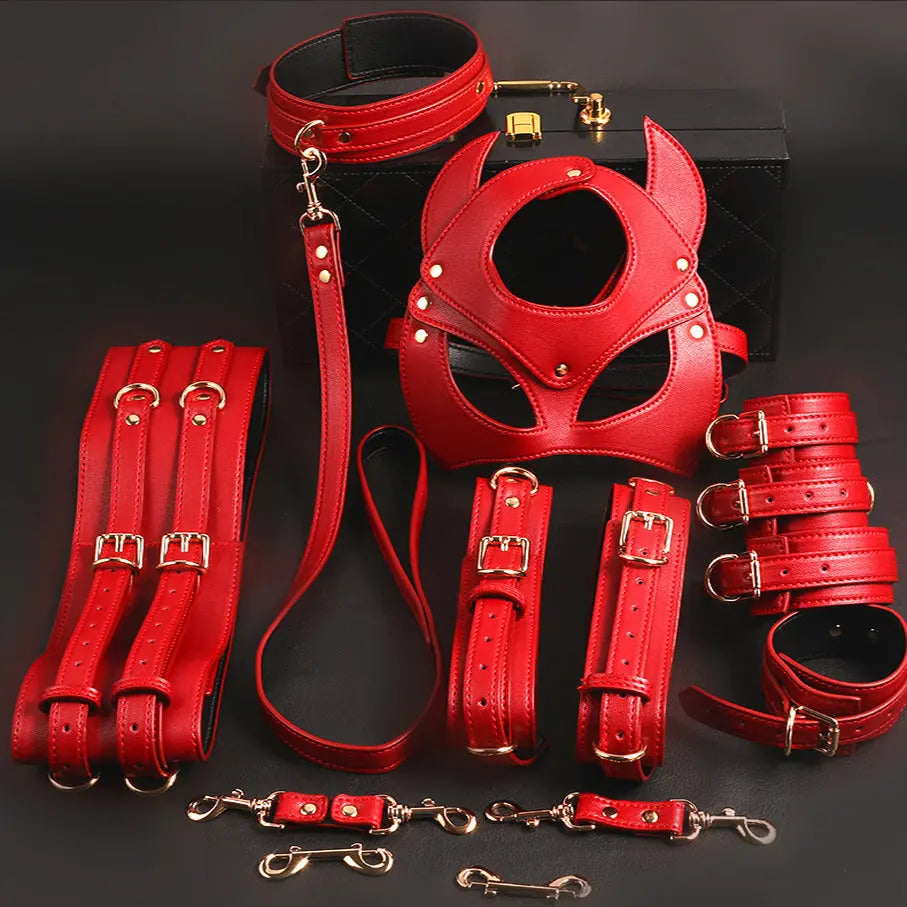 LacyMate™ 12-Piece Red Fantasy Set Lavah Intimates
