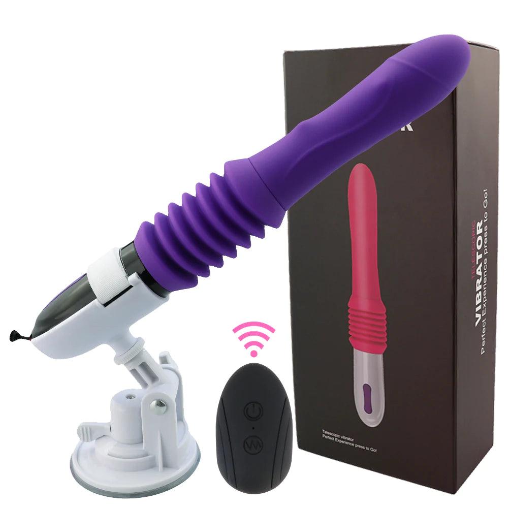 Seductra Thrusting Dildo (Mountable) LacyNighty
