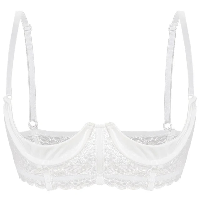 Open Cup Leather Lingerie ghalas