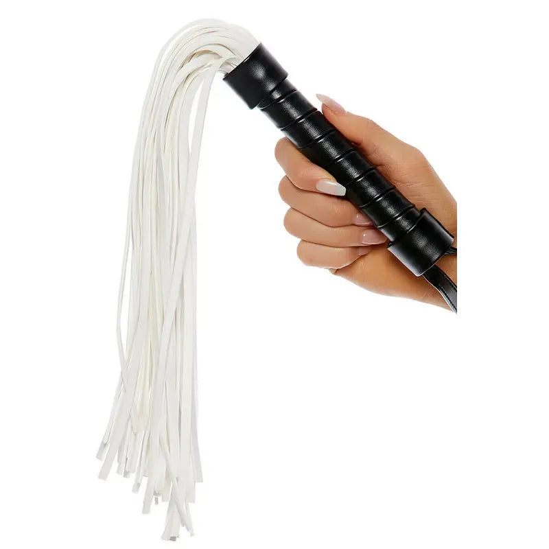 LacyMate™ White Fringe Whip Lavah Intimates
