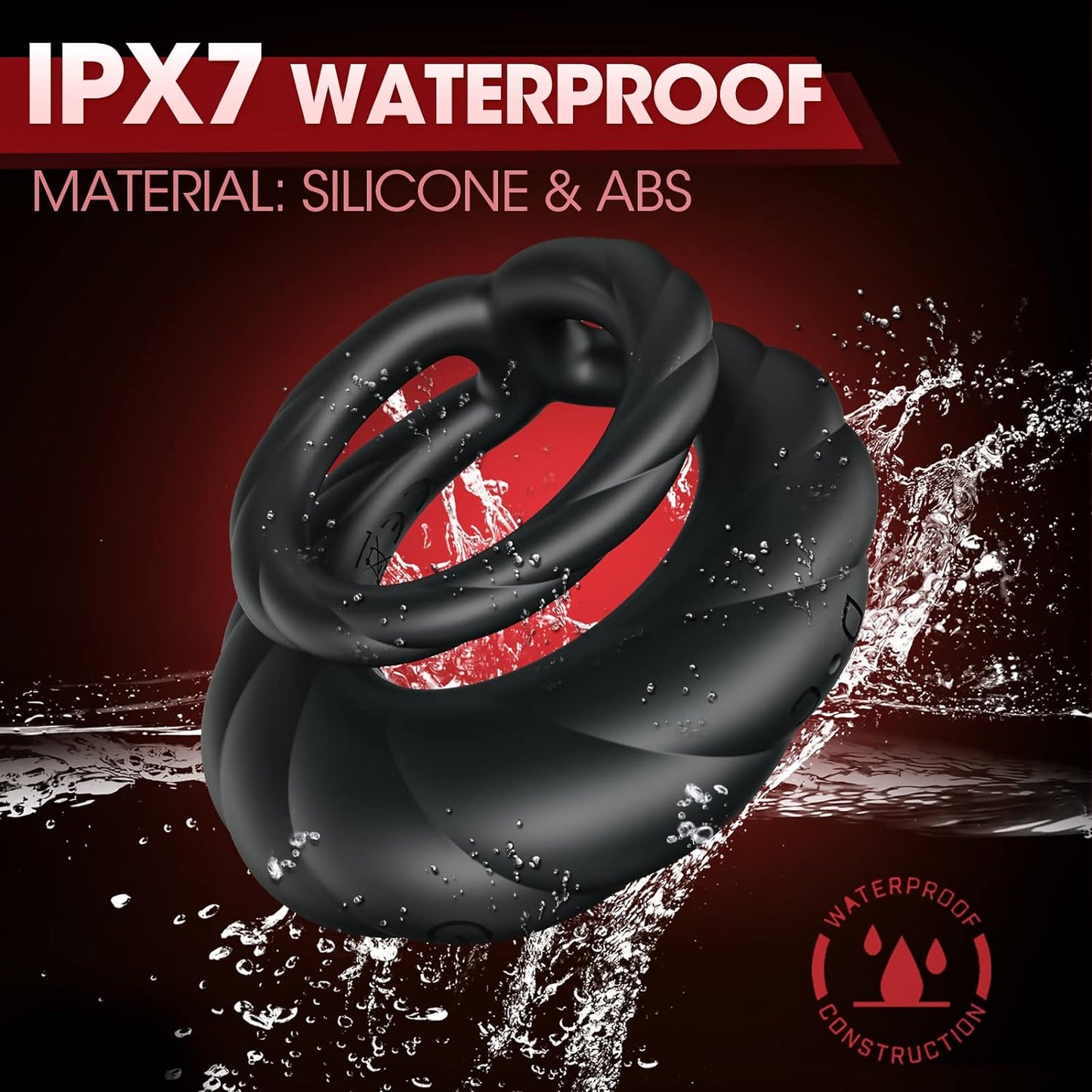 💥2025 New Wishful Ring Cock Ring-5 in 1 Couple Toy Penis Ring