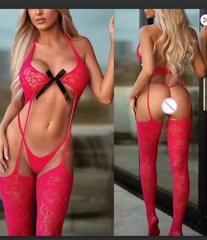 LacyNighty™ Violet Vixen w/Thong