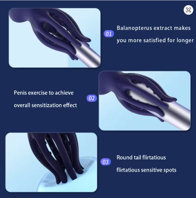 KRAKEN Suptruck™ X10 Unisex 360° Vibrator 32 Massage Beads & 10 Modes