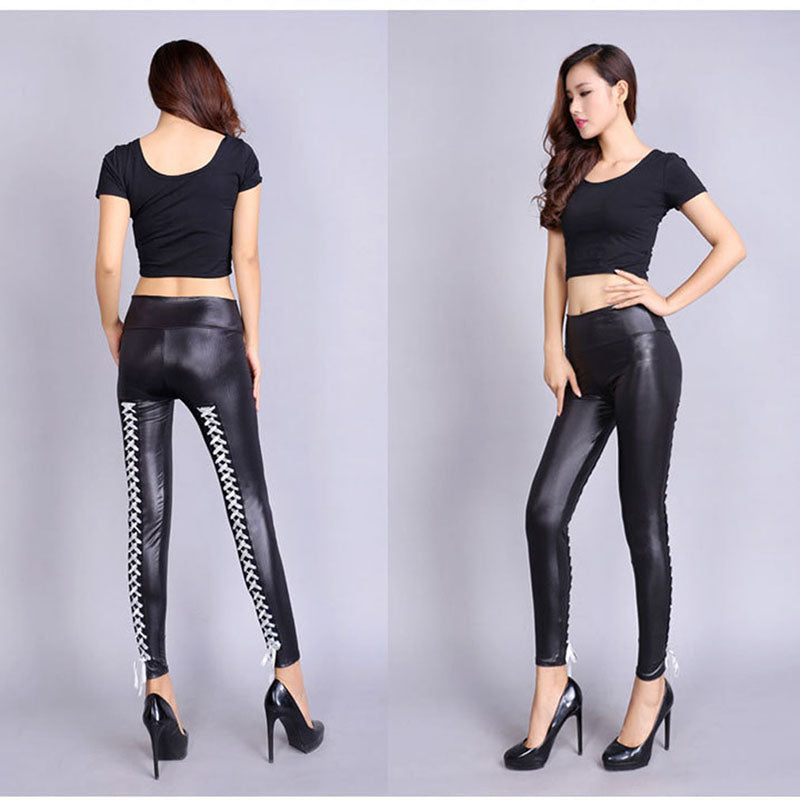 Lace Up Trousers