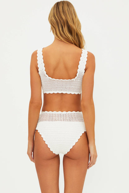 LacyMate™ Wyatt Bottom White Crochet