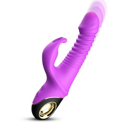 Baddie Power Thrust Rabbit Vibrator