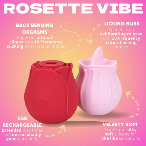 Rosette Vibe Rose Vibrator