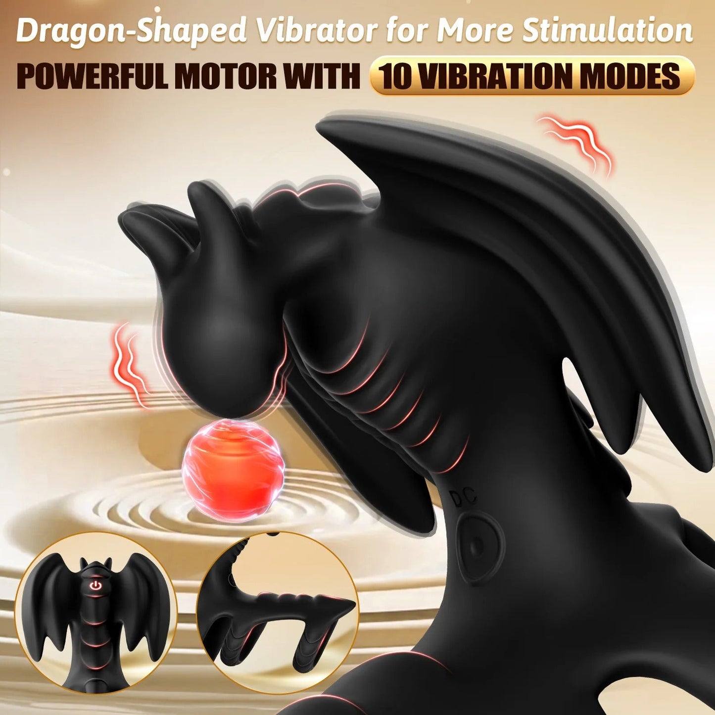 💥2026-🐉Dragon's will- 10 level super strong vibration