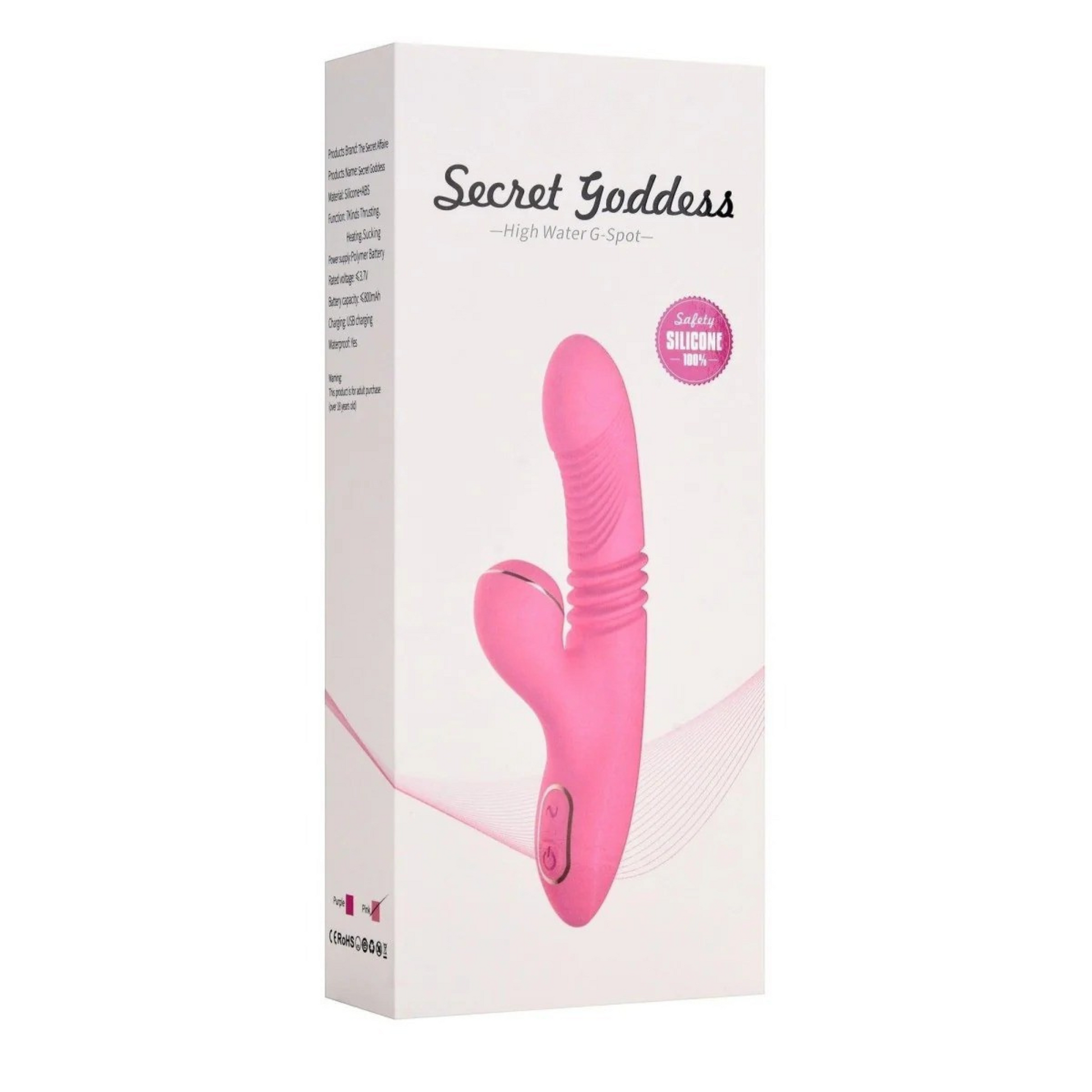 Secret Goddess Sucking Vibrator - LACYMATE Secret Goddess Sucking Vibrator - LACYMATE
