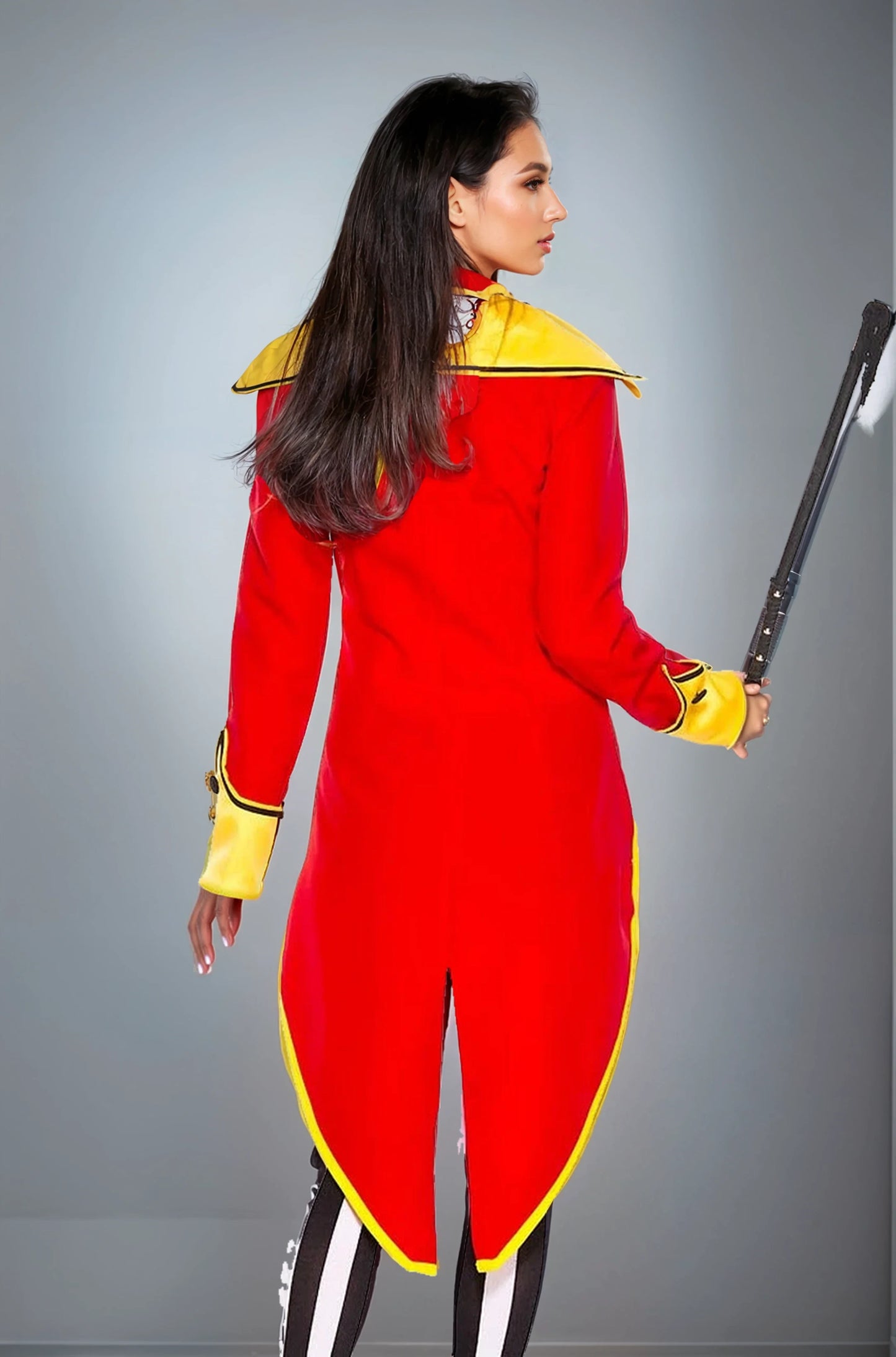 Radiant Ringmaster Costume Music Legs