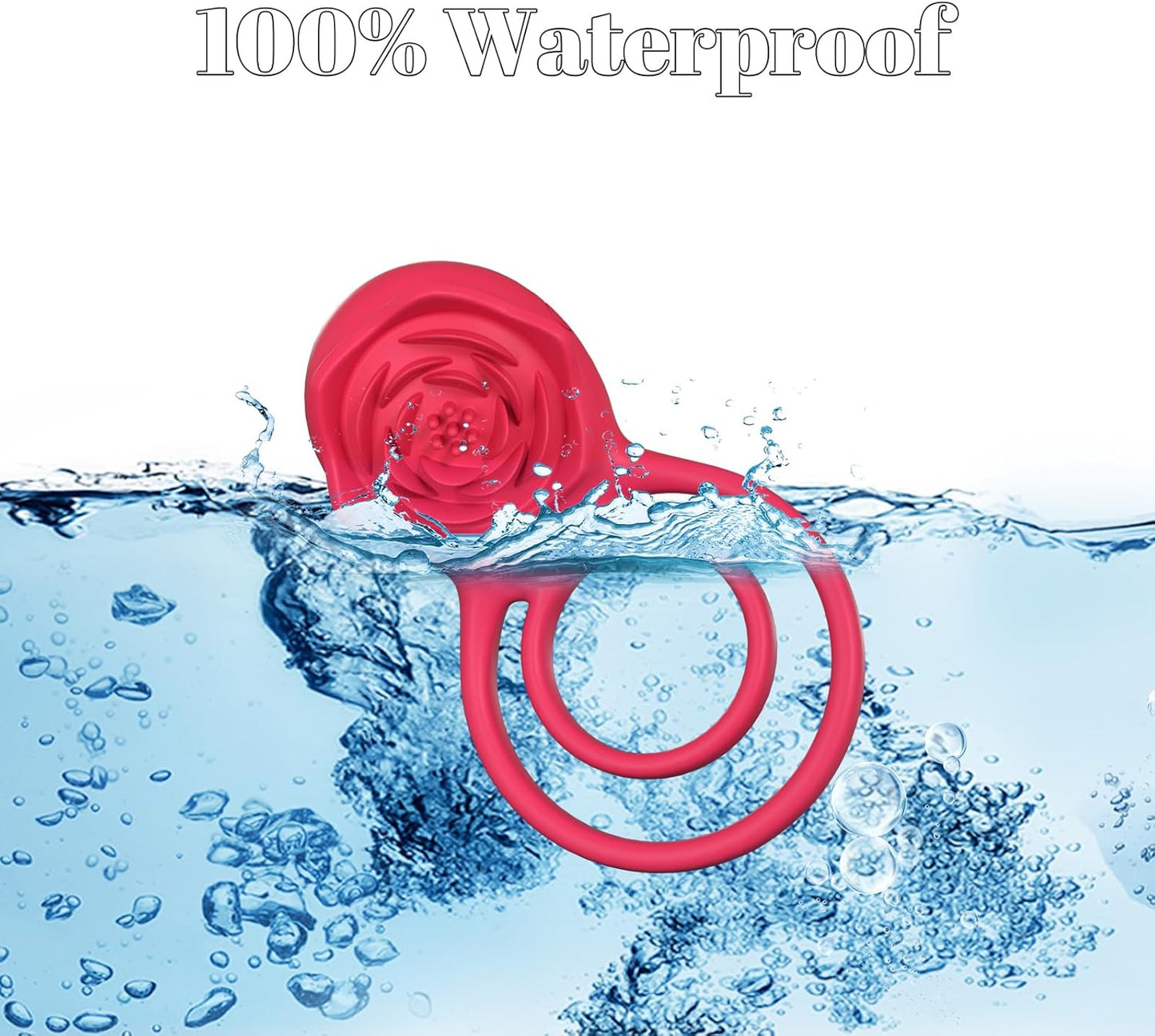 💥 2025 Limited 70% OFF 💦 ROSELINK Suptruck Kiwinet® 3 in 1 Dual Ring Rose Vibrator Hemiras