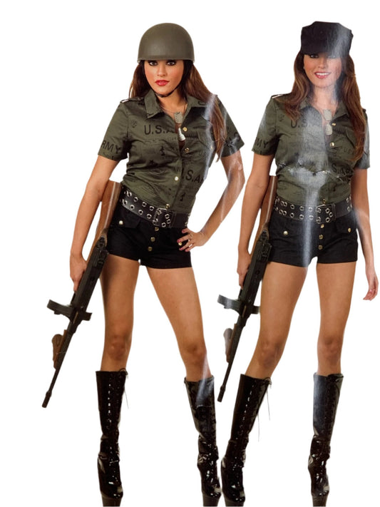 Sexy Army Brat Costume 3wishes.com