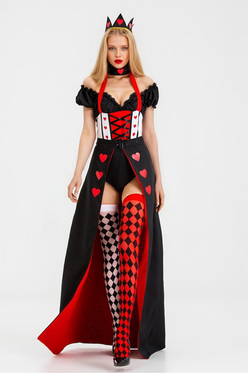 Heart Breaker Red Queen Costume Silea