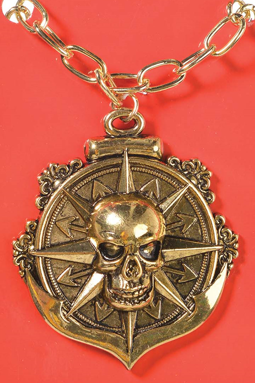 Pirate Medallion Necklace