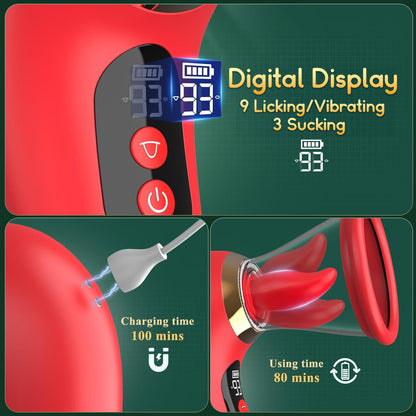 SuckLick 9X Global Control & 3-in-1 Pleasure