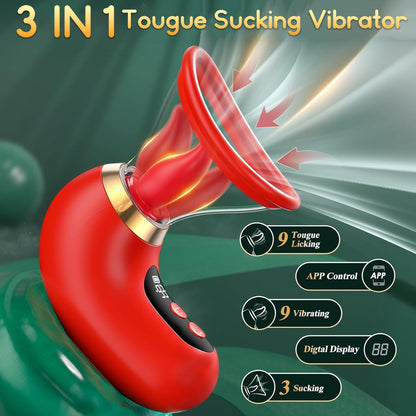 SuckLick 9X Global Control & 3-in-1 Pleasure