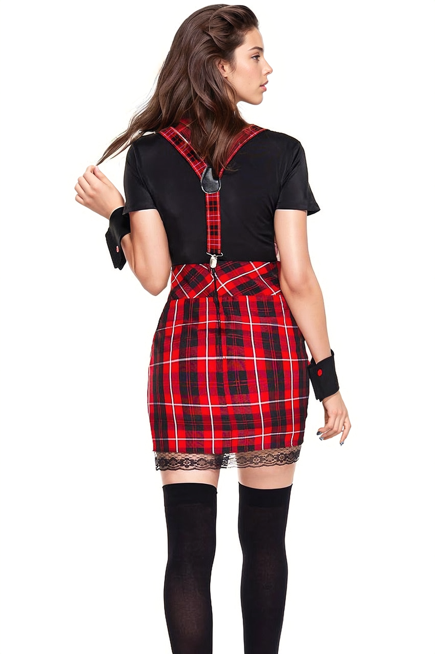 Red Frisky Schoolgirl Costume