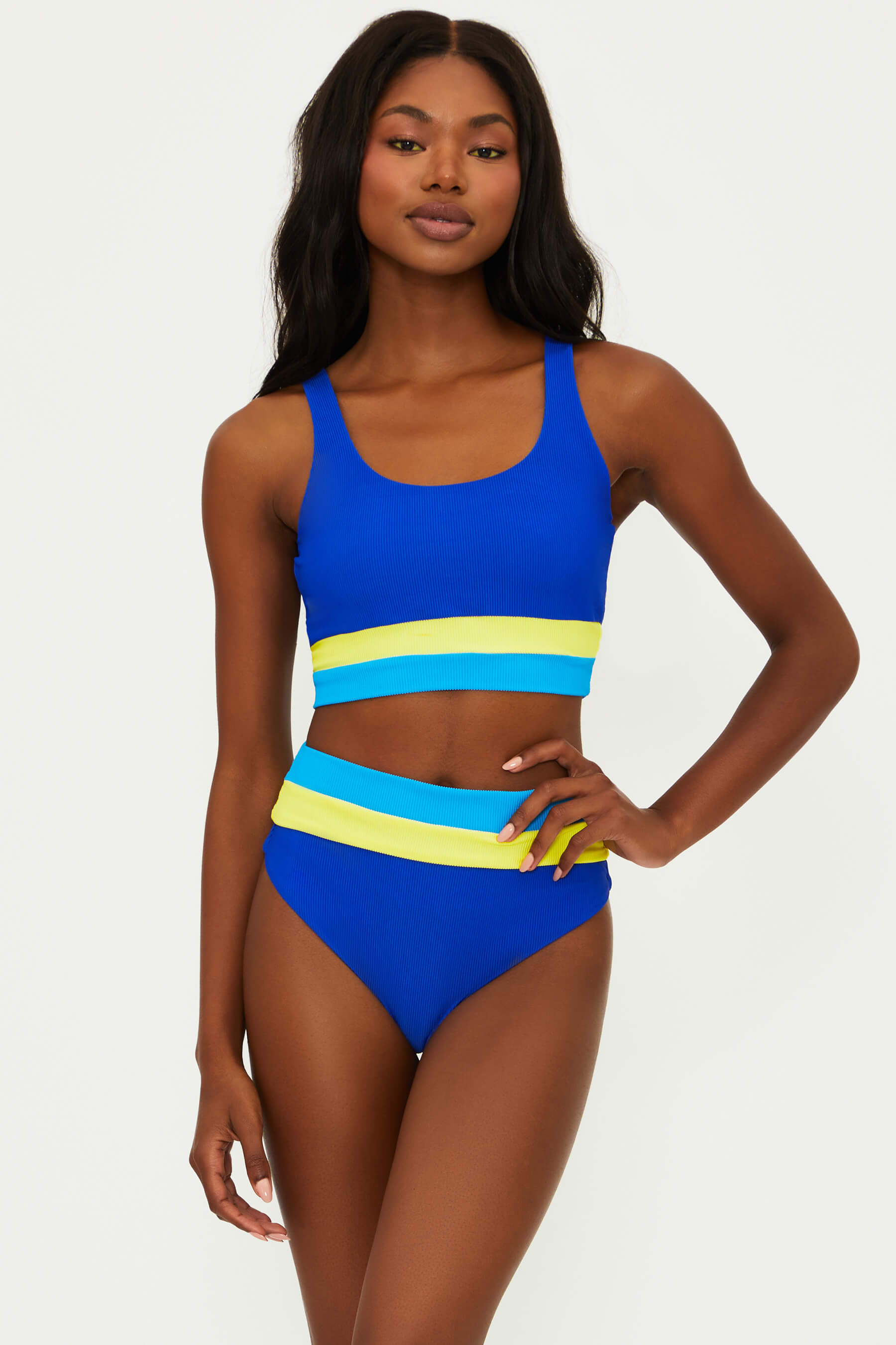 LacyMate™ Mackenzie Top Riviera Colorblock Beach Riot