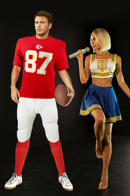 Pop Star Cheerleader Costume Cosplay Costumes