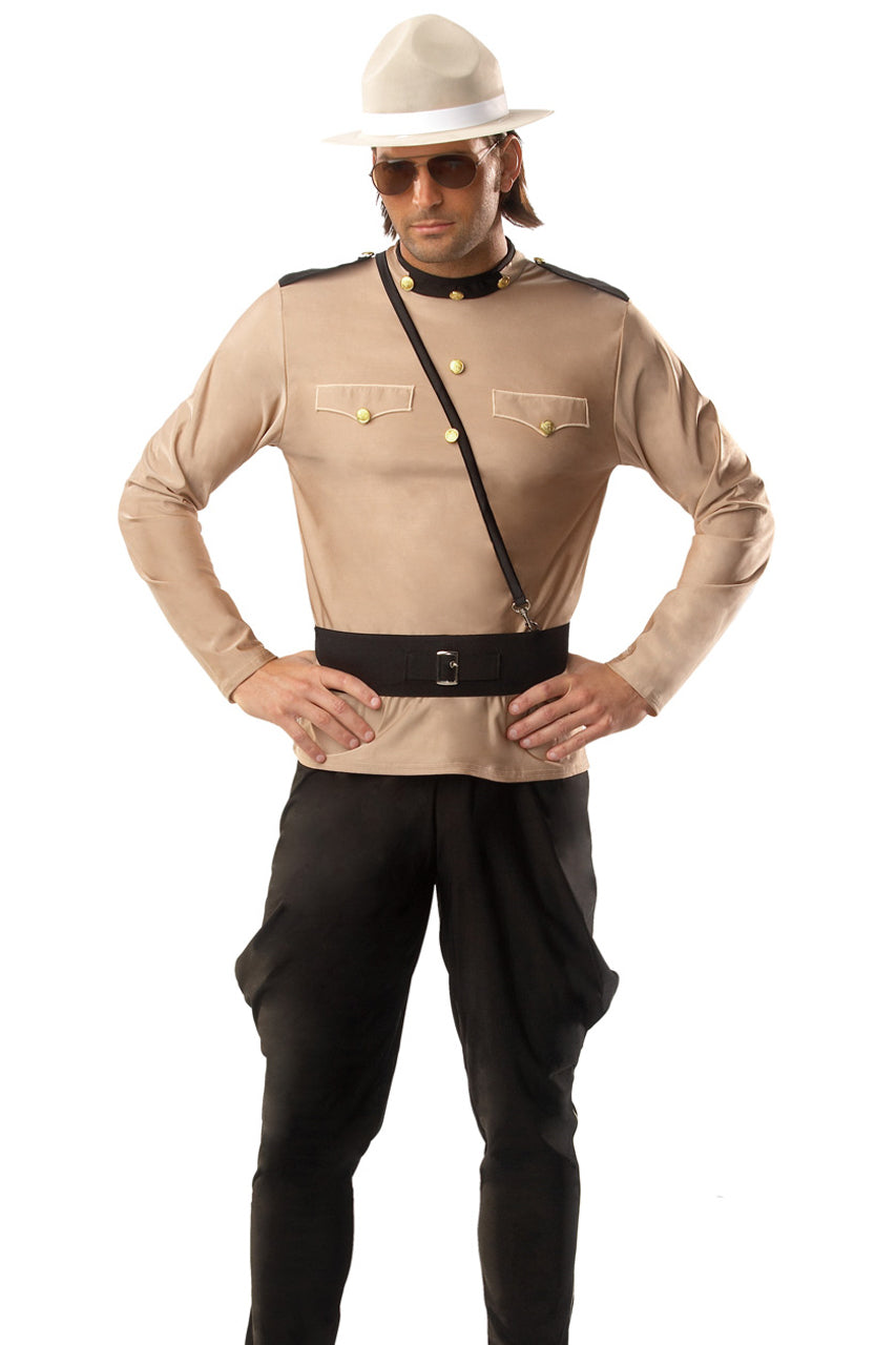 Men's Mountie Costume Coquette