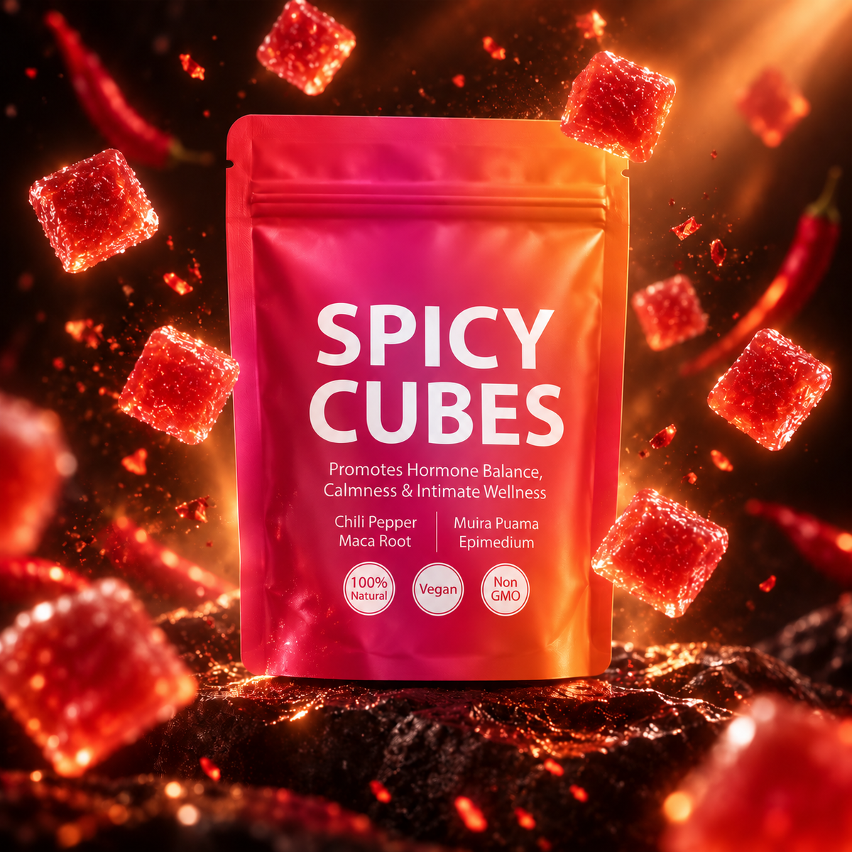 Spicy Cubes Lacy Nighty