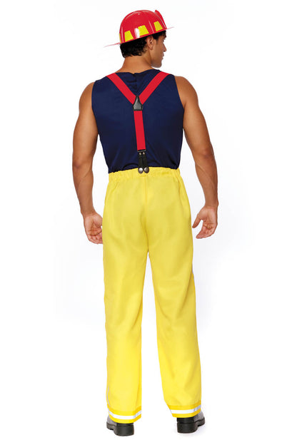 Men's Fiery Fighter Costume