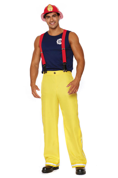 Men's Fiery Fighter Costume