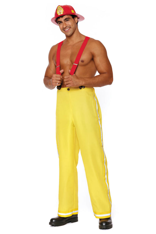 Men's Fiery Fighter Costume