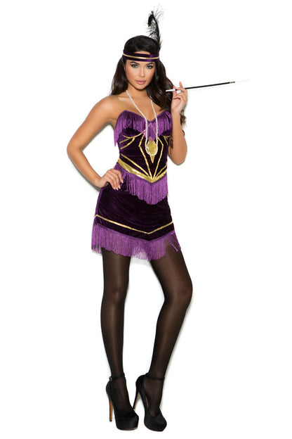 Foxy Flapper Costume Elegant Moments