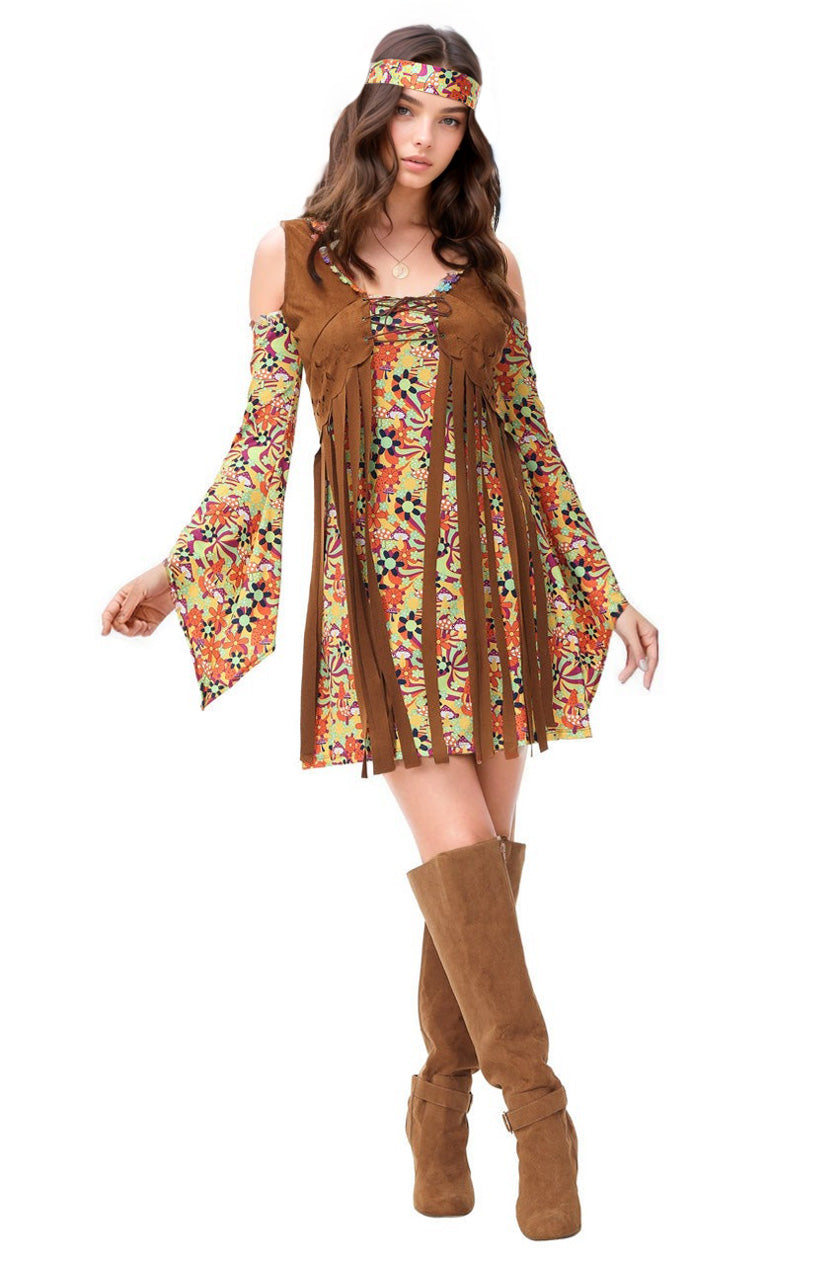 60s Hippie Costume Silea