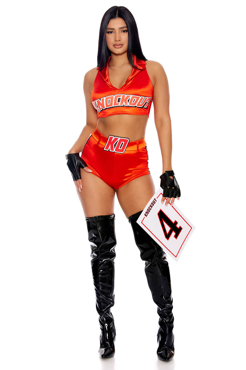 Knockout Round Boxing Ring Costume Forplay
