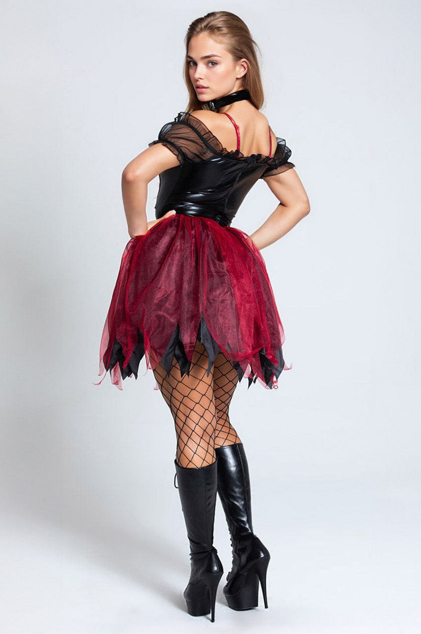 Naughty Red Riding Hood Costume Silea