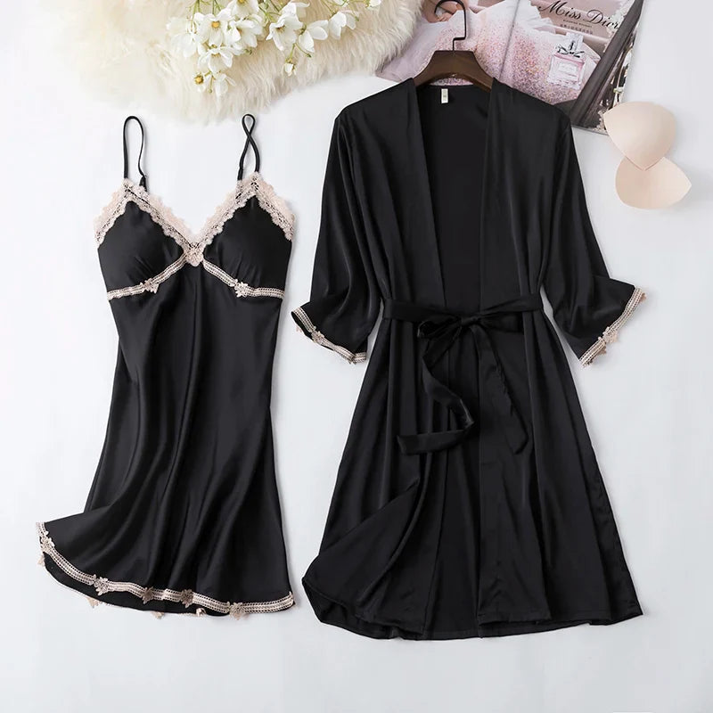 Dancing Dreamin' Sleeping Robe LacyNighty