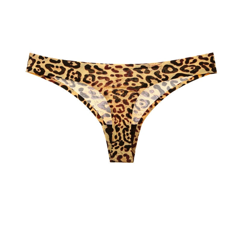 Leopard Thong