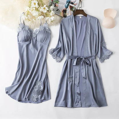 Dancing Dreamin' Sleeping Robe LacyNighty